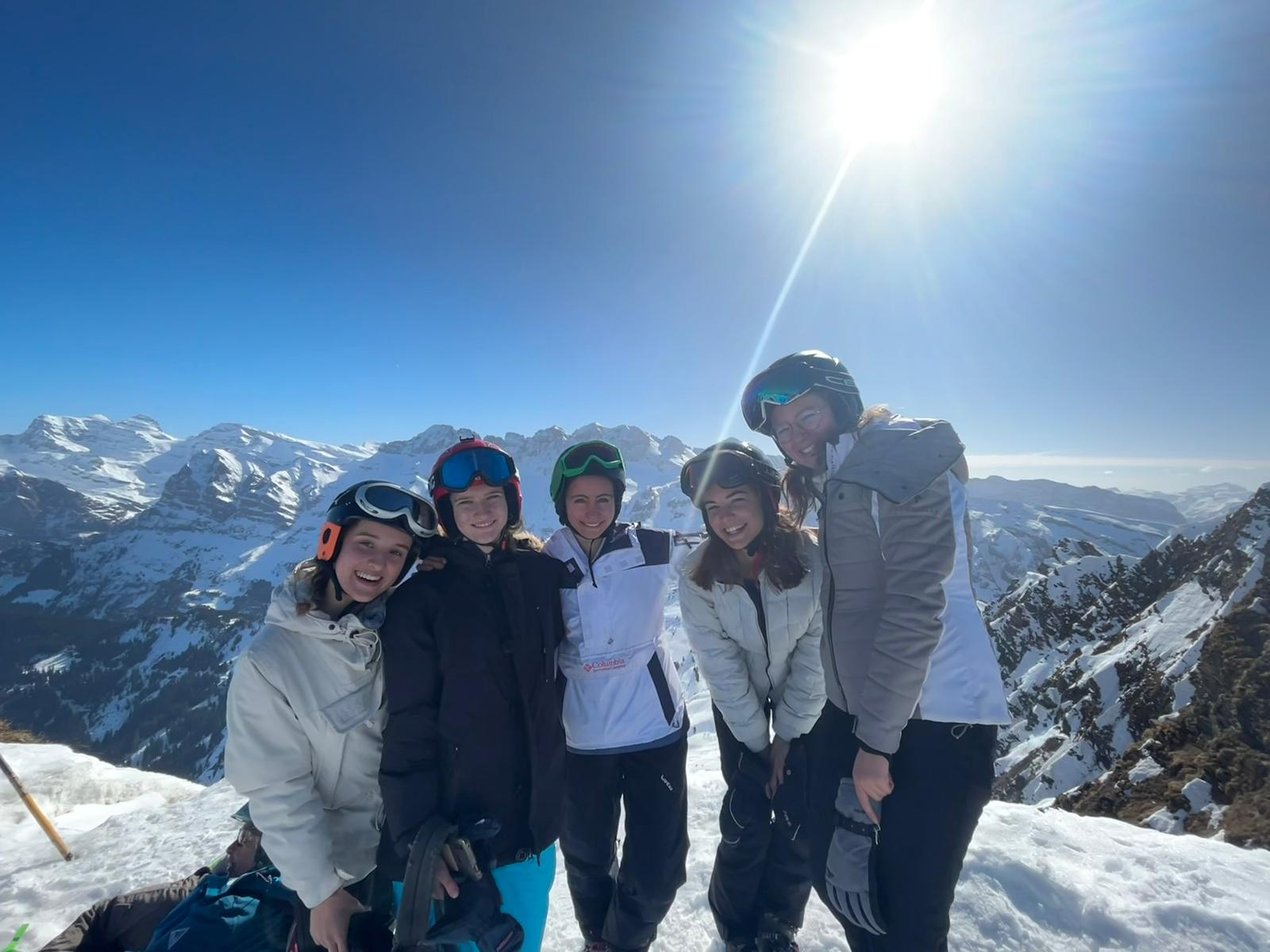 La classe agrale pendant la semaine ski